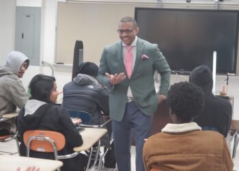 Photo taken at Morgan State University during a lecture by Dr. Rashad Richey