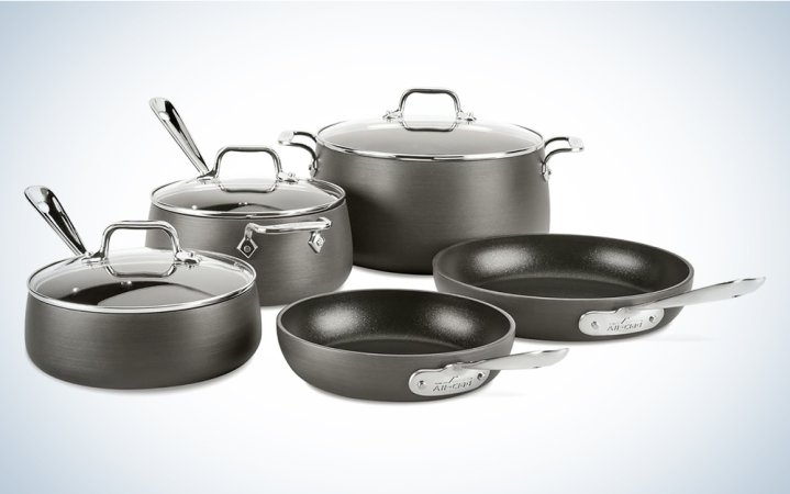  All-Clad hard anodized cookware set on sale for BLack Friday